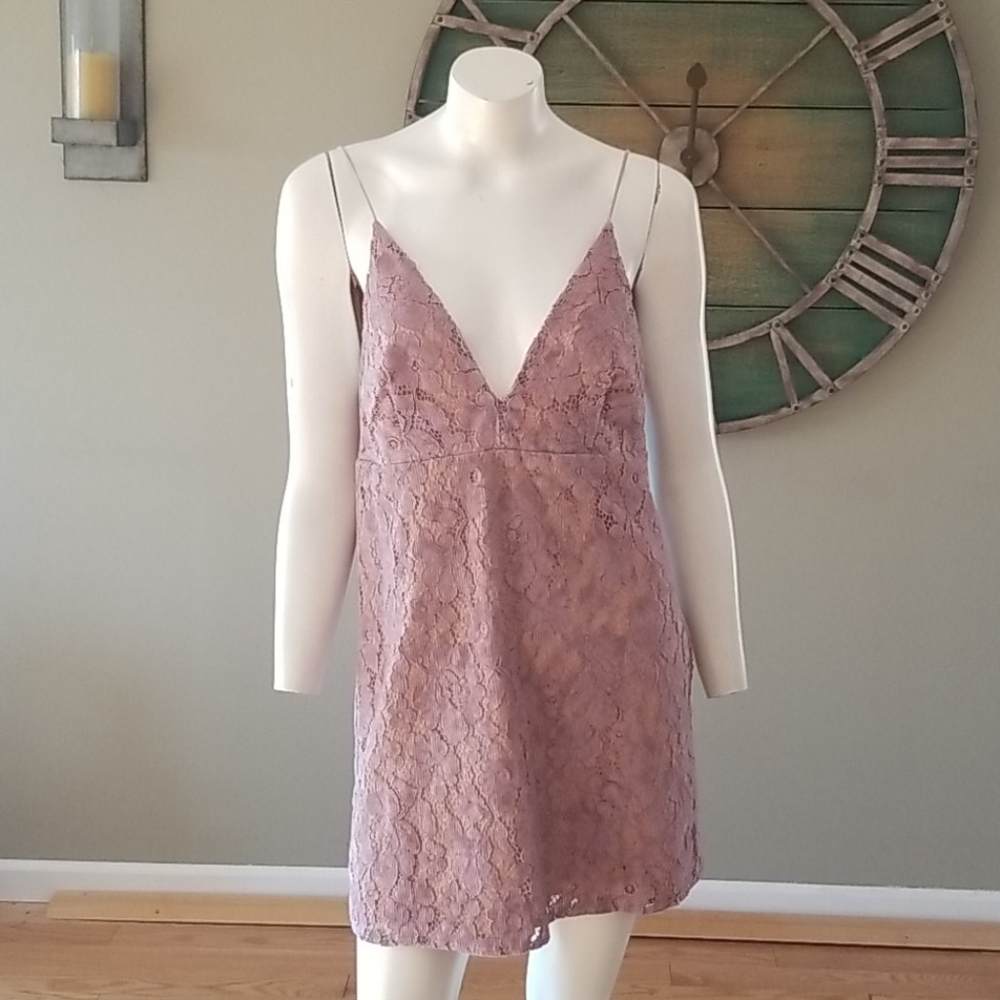 Free People Dangerous Love mini dress